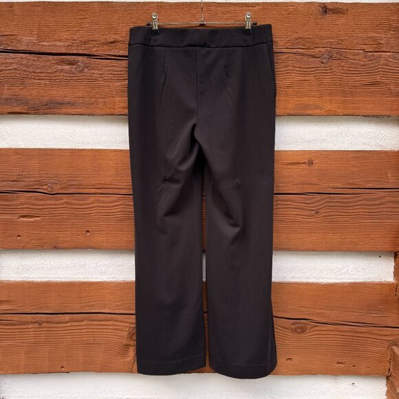 CHICO’S Black Pants. Knit, Wide Leg, Pull-on, Stretch Sz 0 US S/4. EUC - Picture 9 of 13